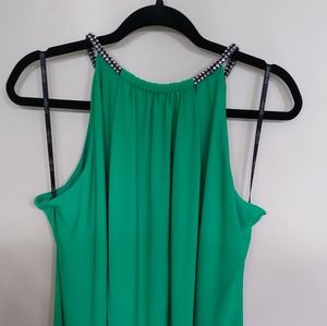 Jessica Simpson, above knee, dress. Green size 14.